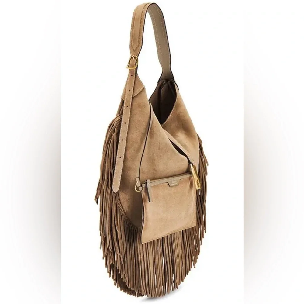 NWT Ralph Lauren fringe shoulder bag - Picture 3 of 6